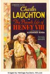 The-Private-Life-of-Henry-VIII-United-Artists-1933.-One-Sheet