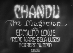 Chandu The Magician (1933)