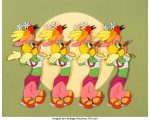 The Three Caballeros José Carioca Production Cel and Painted Background (Walt Disney, 1944)….