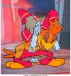 The Three Caballeros Panchito Pistoles Production Cel (Walt Disney, 1944)….