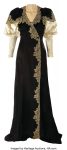 Mae West ‘Ruby Carter’ black and ivory period dress designed by Travis Banton for Belle of the Nineties….2