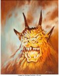 Don Marquez Curse of the Demon Painting Original Art (2003)….