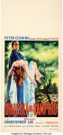 Horror of Dracula (Universal International, 1958). Fine+ on Linen. Italian Locandina