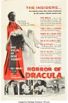 Horror of Dracula (Universal International, 1958). Review Style One Sheet