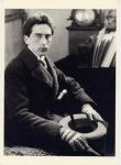 Jean-Cocteau-1924•Artist-Writer-Director•Photo-Man-Ray-POSTCARD